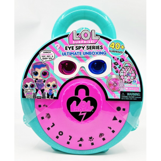 Lalka L.O.L. Surprise Eye Spy Ultimate Unboxing 