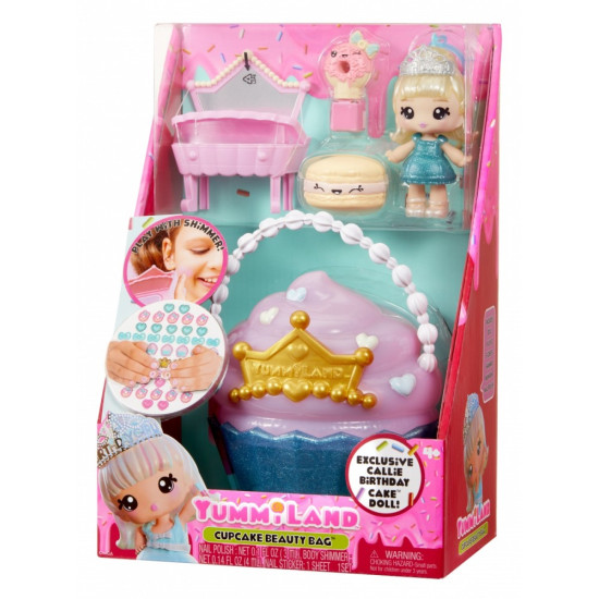 Lalka Yummiland Beauty Bag + Lip Gloss Cupcake 