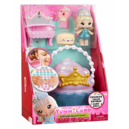 Lalka Yummiland Beauty Bag + Lip Gloss Cupcake 