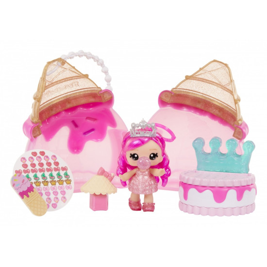 Lalka Yummiland Beauty Bag + Lip Gloss, Ice Cream 