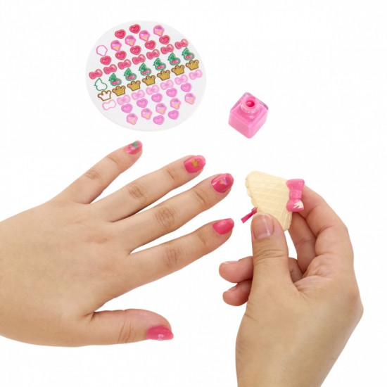 Lalka Yummiland Beauty Bag + Lip Gloss, Ice Cream 