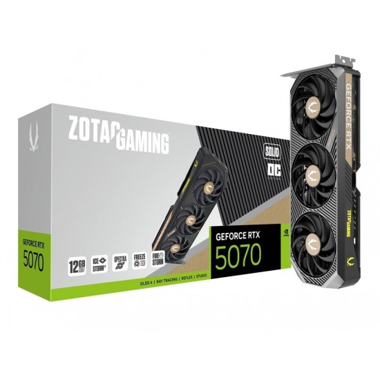 Karta graficzna GeForce RTX 5070 SOLID OC 12GB GDDR7 192bit 3DP/HDMI
