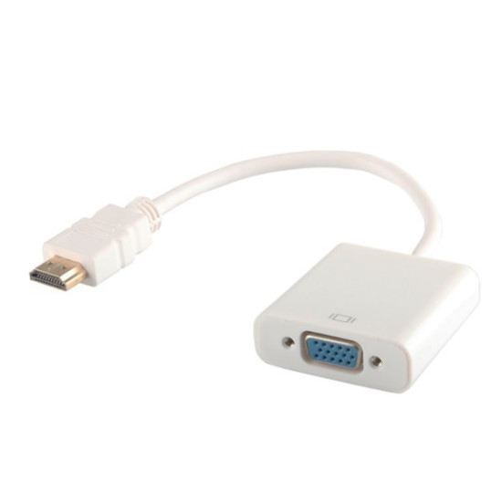 Adapter HDMI (M) -VGA (F) CL-201 