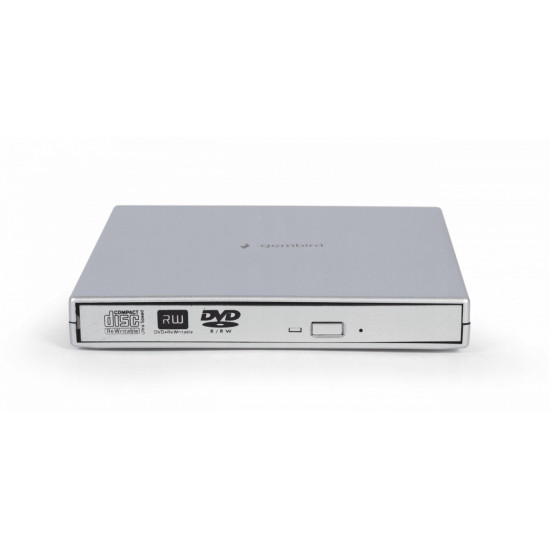Napęd zewnętrzny DVD na USB DVD-USB-021-SV srebrny