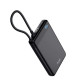 Powerbank z kablem FIERA 10.000