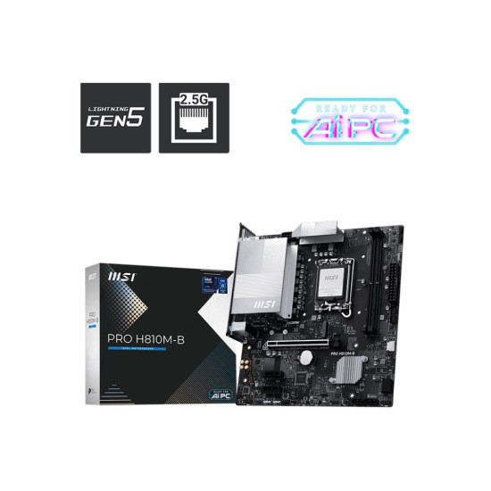 Płyta główna PRO H810M-B S1851 2DDR5 mATX 