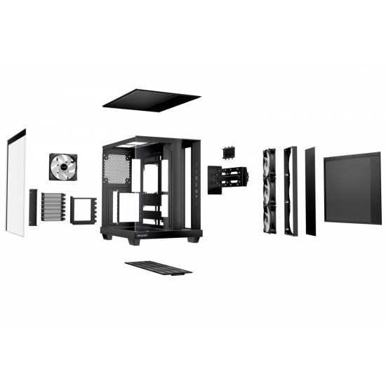 Obudowa Light Base 500 LX Black 