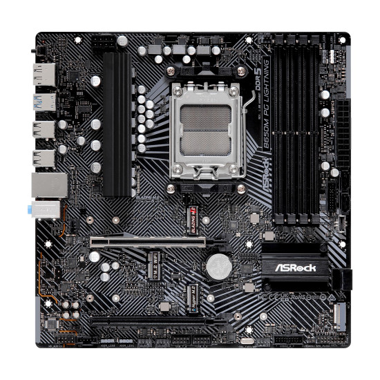 Płyta główna B650M PG LIGHTNING AM5 4DDR5 HDMI/DP mATX 
