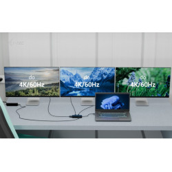 Stacja dokująca USB-C Triple 4K HDMI Video Adapter Power Delivery 100W 