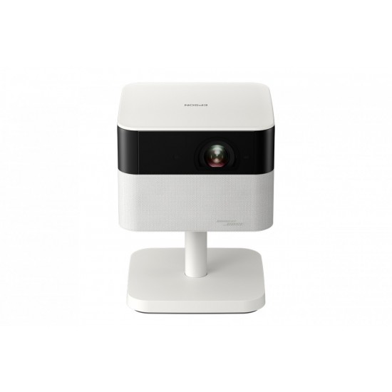 Projektor mini laser EF-71 biały z podstawą FHD/700L/5m:1 