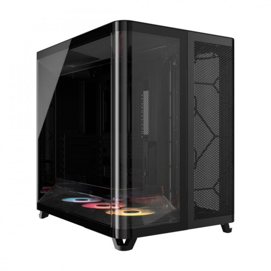 Obudowa AIR 5400 RS-R ARGB Mid Tower Czarna 