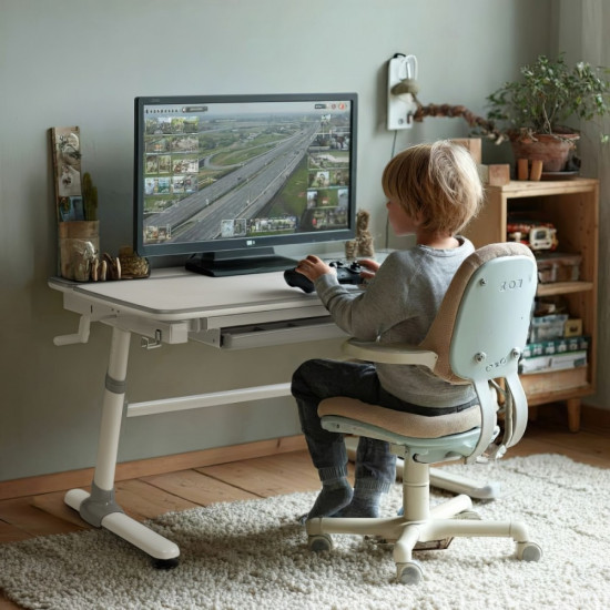 Biurko dla dzieci z regulacją wysokości Ergo Office ER-417 