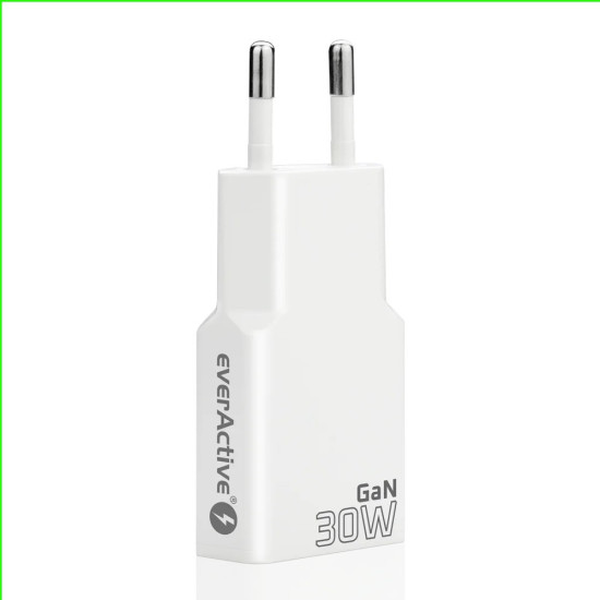 Ładowarka sieciowa SUPER SLIM QC 4+ 30W 2XUSB-C biała SC-385Q