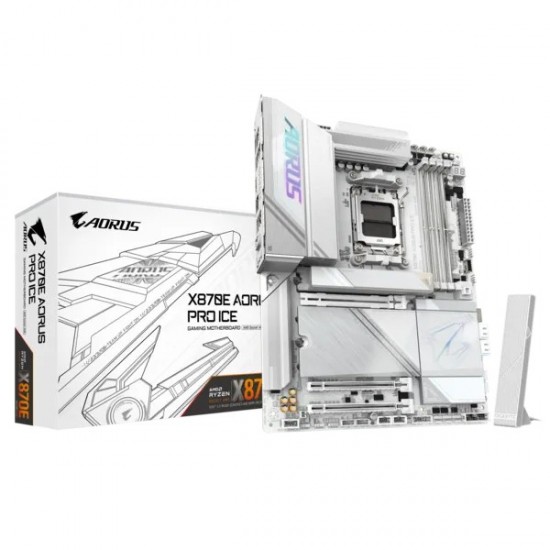 Płyta główna X870E AORUS PRO ICE AM5 4DDR5 HDMI/USB-C ATX 