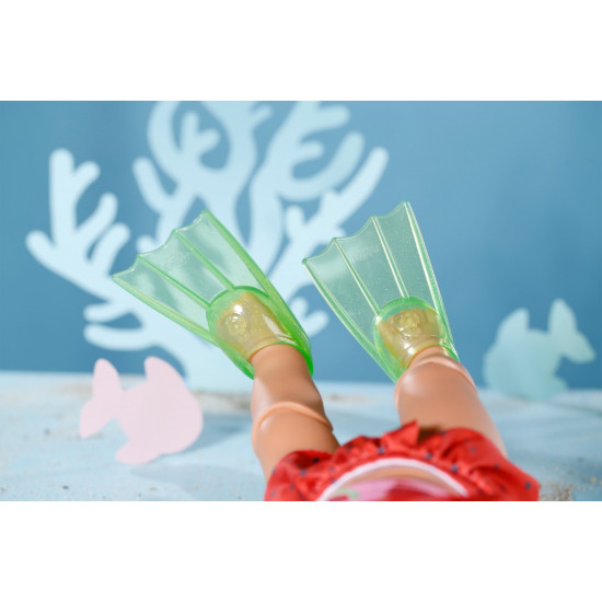 Zestaw do nurkowania z płetwami Baby Born 43 cm 