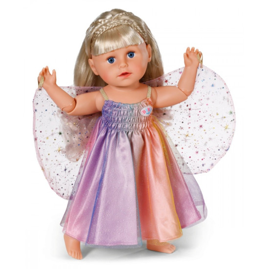 Sukienka tęczowa Baby Born 43 cm 