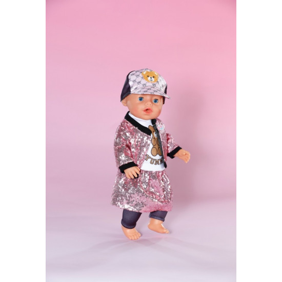 Ubranko w stylu glamour dla Baby Born 43 cm 