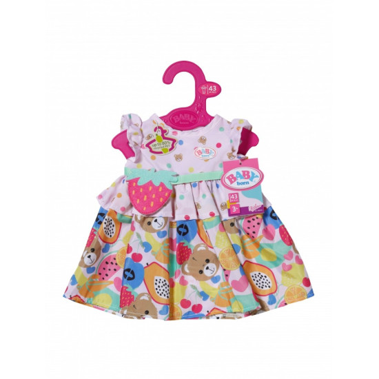 Sukienka Baby Born Owoce 43 cm 