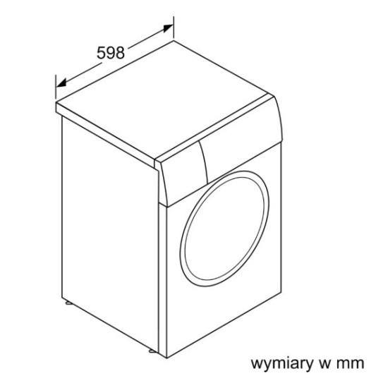 Pralka WGB256A2PL