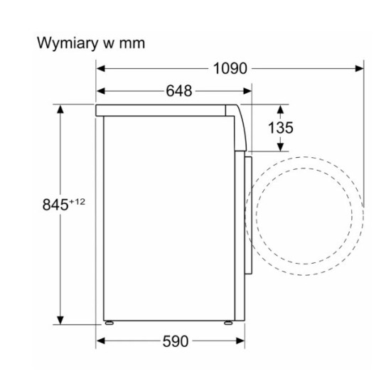 Pralka WGB256A2PL