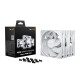 Wentylator Pure Wings 3 120mm PWM Reverse White 3-pak