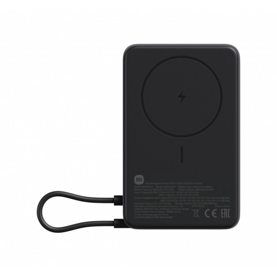 PowerBank Magnetic 10000 z podstawką szary
