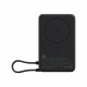 PowerBank Magnetic 10000 z podstawką szary