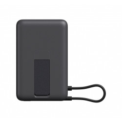 PowerBank Magnetic 10000 z podstawką szary