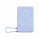 PowerBank Magnetic 10000 z podstawką niebieski