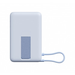 PowerBank Magnetic 10000 z podstawką niebieski