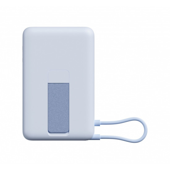 PowerBank Magnetic 10000 z podstawką niebieski