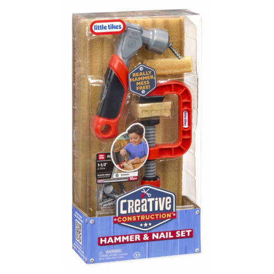 Zestaw Creative Construction Zestaw Młotek i Gwoździe