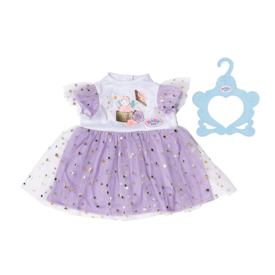 Baby Born Fioletowa sukienka tutu dla lalki 43 cm