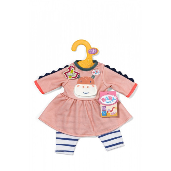 Baby Born Sukienka dżungla długie rękawy 36 cm 