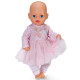Baby Born Sukienka różowa z rękawami 36 cm 