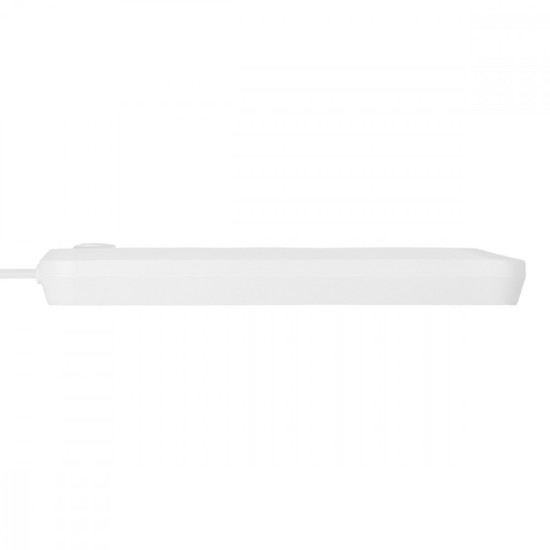 Listwa zasilająca 5 gniazd MCE395 W 3xUSB, 110-240v AC 50/60Hz, 2,1A max 2500W, biała