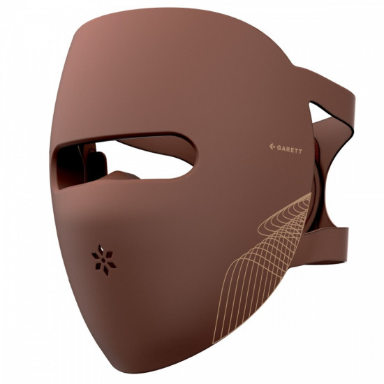Maska LED do twarzy i szyi Garett Beauty Skin Ritual Face&Neck brązowy