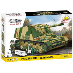 Klocki Panzehaubitze Hummel 1118 klocków