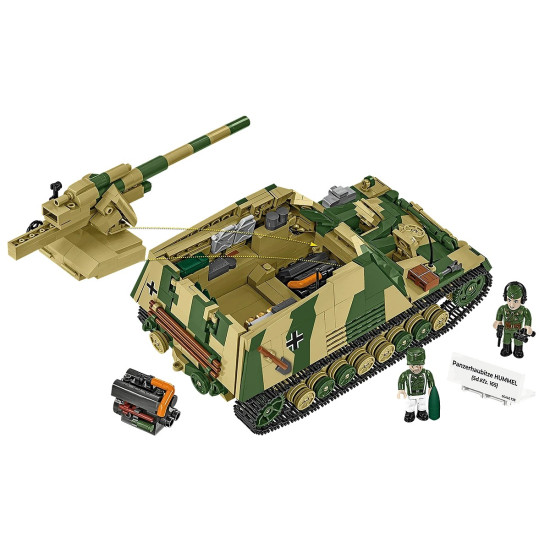 Klocki Panzehaubitze Hummel 1118 klocków