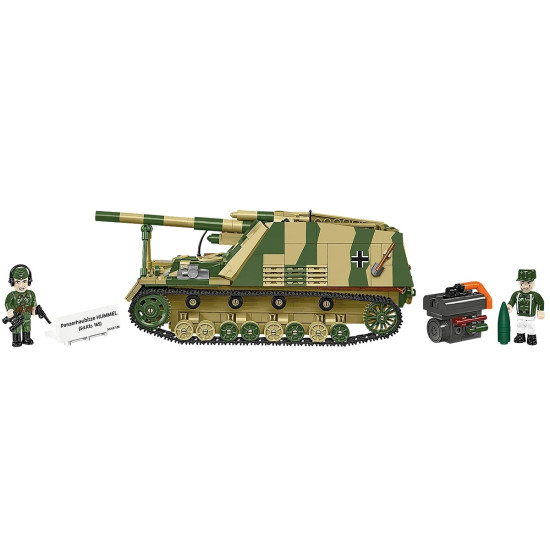 Klocki Panzehaubitze Hummel 1118 klocków