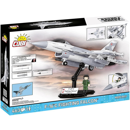 Klocki F-16C Fighting Falcon 463 klocków