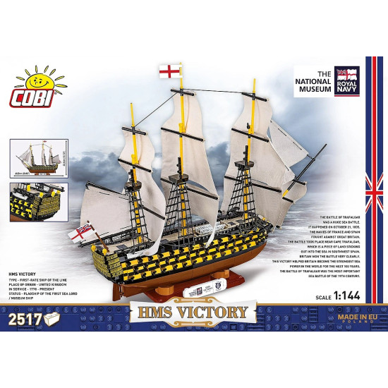 Klocki HMS Victory 2517 klocków