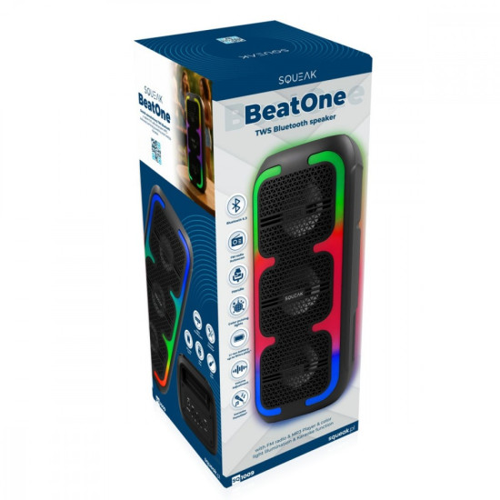 Głośnik bluetooth 5.3 Karaoke BeatOne USB-C SQ1009