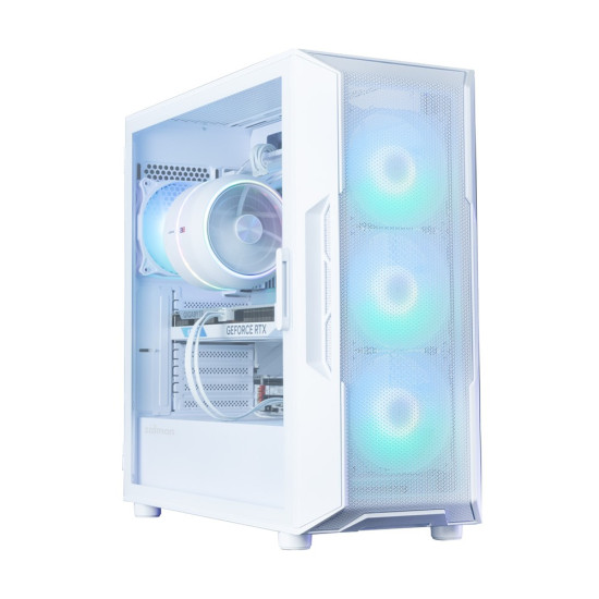 Obudowa I3 NEO V2 Mid Tower ARGB fan x4 biała