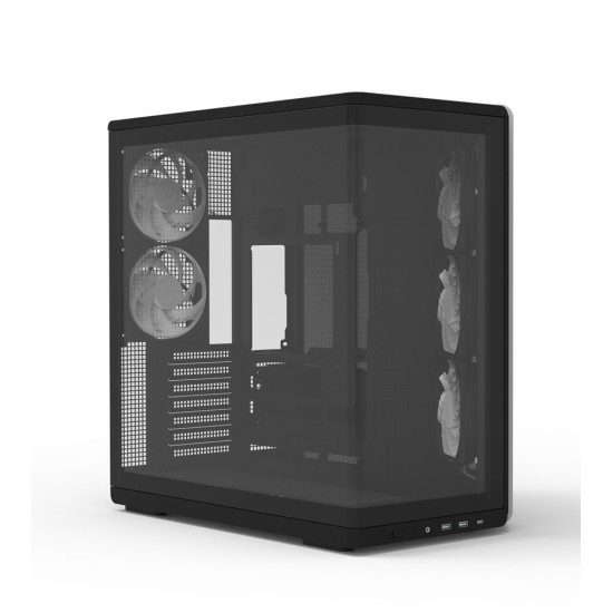 Obudowa P60 Mid-Tower 5x ARGB fans czarna