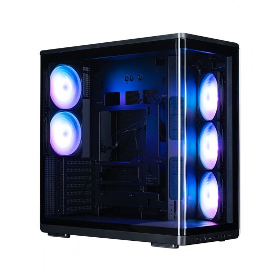 Obudowa P60 Mid-Tower 5x ARGB fans czarna