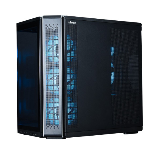 Obudowa P60 Mid-Tower 5x ARGB fans czarna