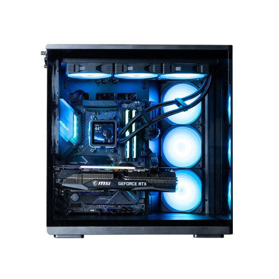 Obudowa P60 Mid-Tower 5x ARGB fans czarna