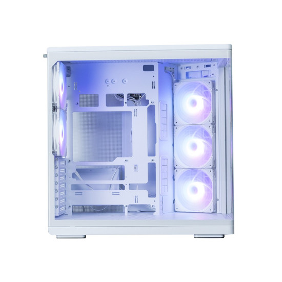 Obudowa P60 Mid-Tower 5x ARGB fans biała