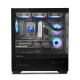 Obudowa CHRONIX V2 Mid Tower ARGB fan x3 czarna
